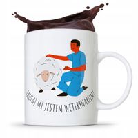 Kubek Dla Weterynarza Zaufaj Mi! Prezent Z Nadrukiem Ze Zdjęciem