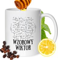 Kubek Dla Wiktora Kolegi Przyjaciela Męża Z Nadrukiem Prezent Biały 330Ml