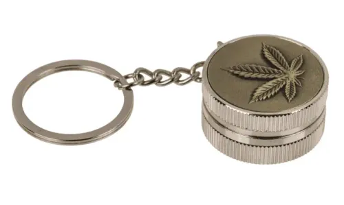 Brelok Młynek 2w1 - Praktyczny Metalowy Brelok z Młynkiem na Arena.pl