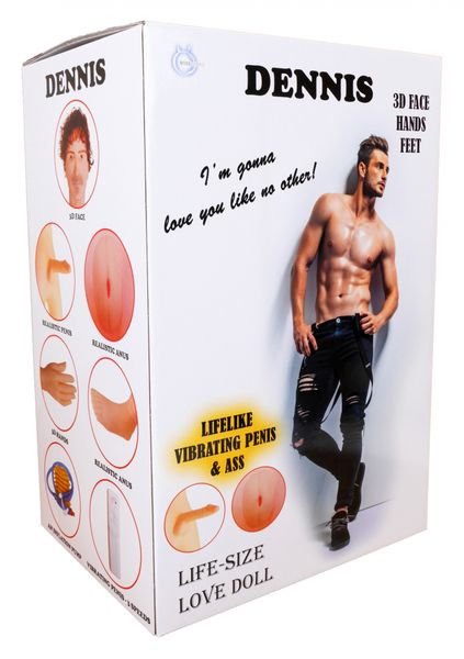 lalka  dennis 3d   vibrating zdjęcie 1