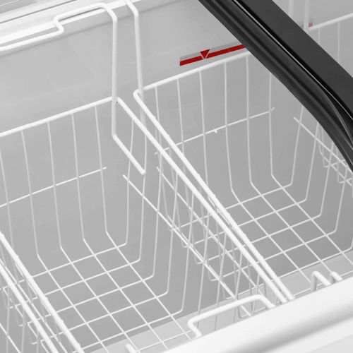 Zamrażarka skrzyniowa przeszklona do lodów mrożonek 180 l 180 W na Arena.pl