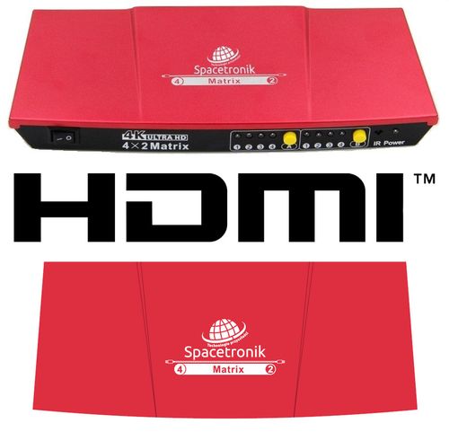 Matrix HDMI 4/2 Spacetronik SPH-M42HQ na Arena.pl