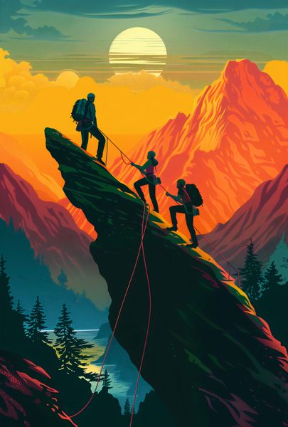 Plakat 67,5x100cm U Szczytu zdjęcie 1