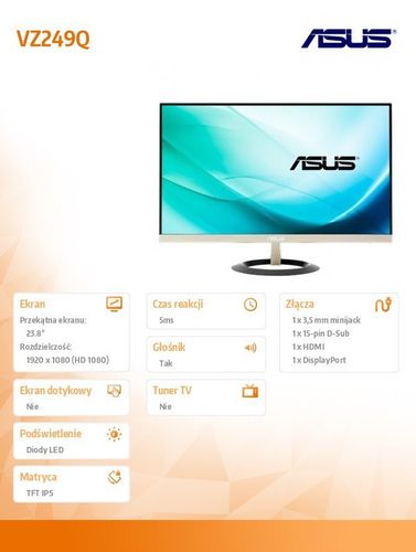 Asus 24' VZ249Q na Arena.pl