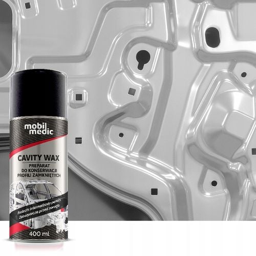 ŚRODEK DO KONSERWACJI PROFILI ZAMKNIĘTYCH MOBIL MEDIC NA BAZIE WOSKU 400 ml na Arena.pl