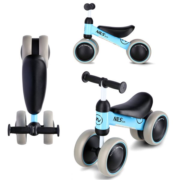 Rowerek biegowy RB002 Blue Nils Fun zdjęcie 5