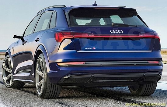 Audi E-TRON 2018+ Listwa CHROM na Klapę Tuning zdjęcie 1
