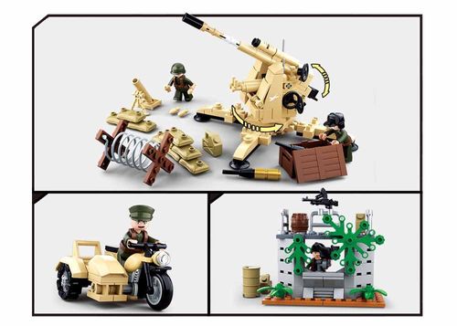 KLOCKI SLUBAN WW II Bitwa pod Kurskiem 998 kompatybilne z LEGO na Arena.pl