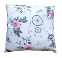 Poszewka poduszka bawełna ŁAPACZ SNÓW 40x40 róż
