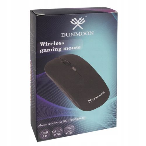 Mysz Myszka Bezprzewodowa Gamingowa Wirless USB Mouse do Laptopa i PC Cicha na Arena.pl