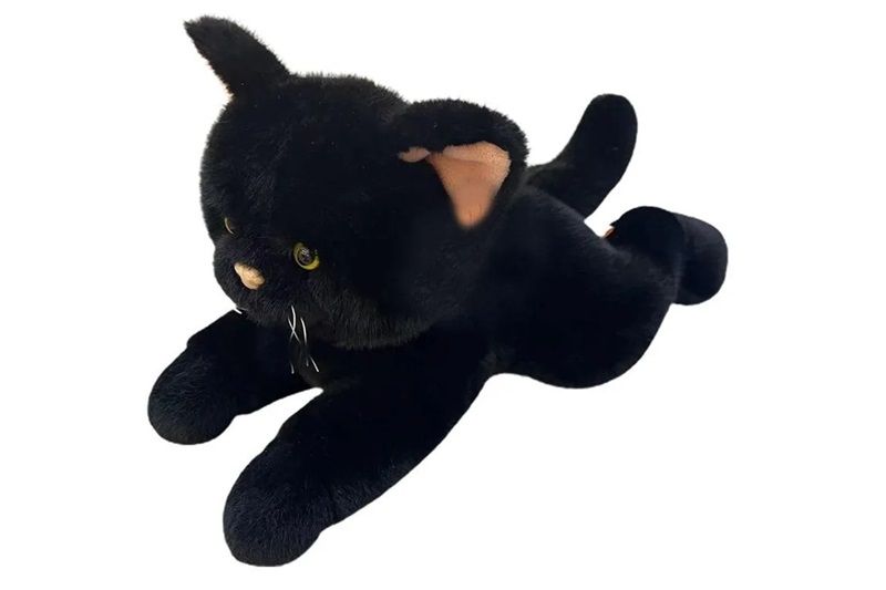 Kot lezacy 55cm czarny 010789 73494 zdjęcie 1