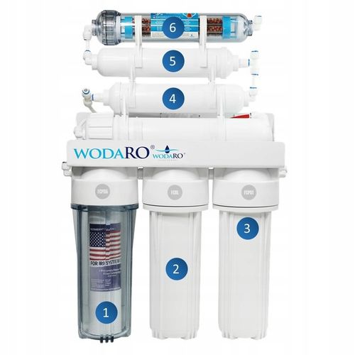 Wymienne Wkłady do Filtra Wody RO7 Osmoza Zestaw Filtrów Wody Komplet na Arena.pl