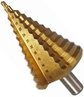 Wiertło stożkowe stopniowe HSS tytanowe 4-52 mm do metalu i plastiku