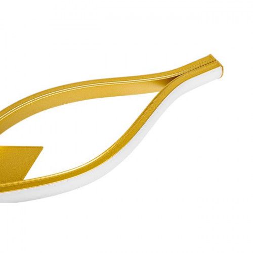 KINKIET LED BRAMIS 16W 2200LM 4000K ZLOTY NOWOCZESNY DESIGN na Arena.pl