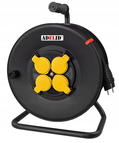 POLSKI PRZEDŁUŻACZ BĘBNOWY NA BĘBNIE 30M 3x1,5 H05VV-F OWY na Arena.pl