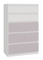 Komoda Malwa M5 ARTEO PINK Różowy