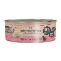 Wiejska Zagroda Kot Jagnięcina z Krylem 85gr