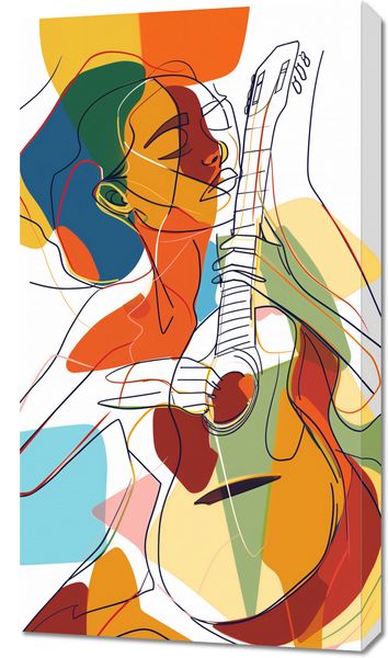 Obraz 50x90cm Wewnętrzna Muza zdjęcie 1