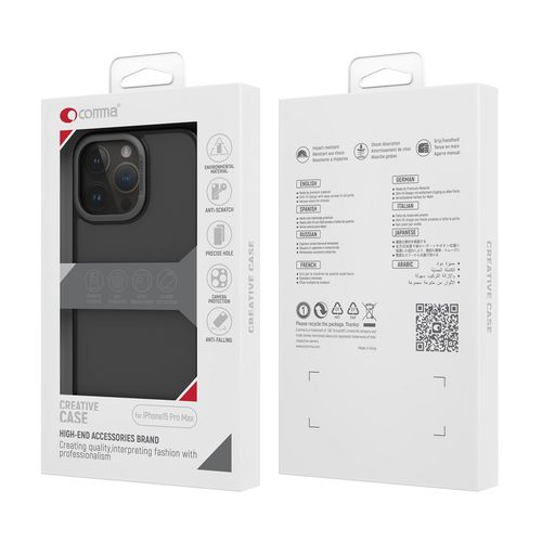 Comma nakładka Joy Elegant do iPhone 15 niebieska na Arena.pl