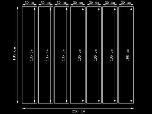 195cm 210 cm Obraz 7 elem SPA ścienny druk cyfrowy na Arena.pl