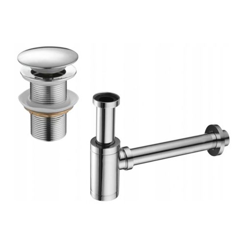 MEXEN SYFON UMYWALKOWY CHROM + KOREK KLIK-KLAK na Arena.pl