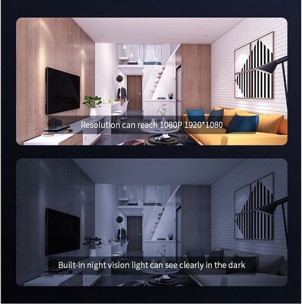 UKRYTA KAMERA ZEGAR WIFI PODGLĄD NA ŻYWO DETEKCJA NAGRYWANIE W NOCY MK203 zdjęcie 4