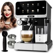 Ekspres do kawy Ciśnieniowy Yoer +LED 20bar 1350W Automatyczny +THERMOBLOCK