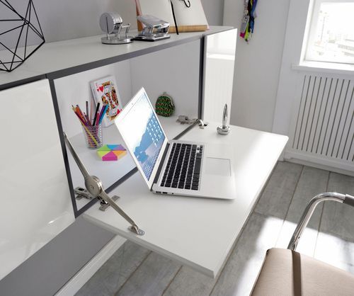 Szafka typu box, biały połysk na Arena.pl