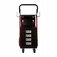 WÓZEK SPAWALNICZY DO SPAWAREK 4 SZUFLADY + PÓŁKA NA BUTLE