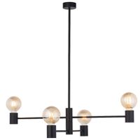 Wisząca LAMPA industrialna RADIUS 7931 Nowodvorski loftowa sufitowa sticks molekuły czarne