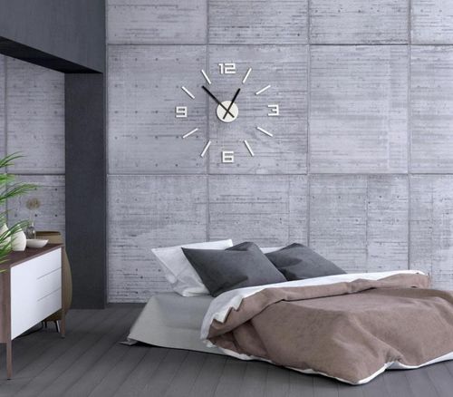 Zegar Arabic biały 50 cm na Arena.pl