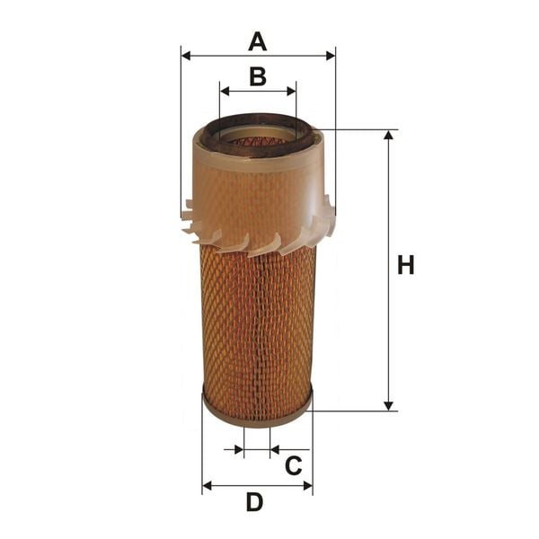 FILTR POWIETRZA DO BENFORD E-Serie zdjęcie 2
