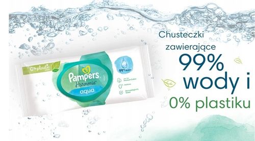 Pampers Harmonie Aqua Plastic Free 24x48 na Arena.pl