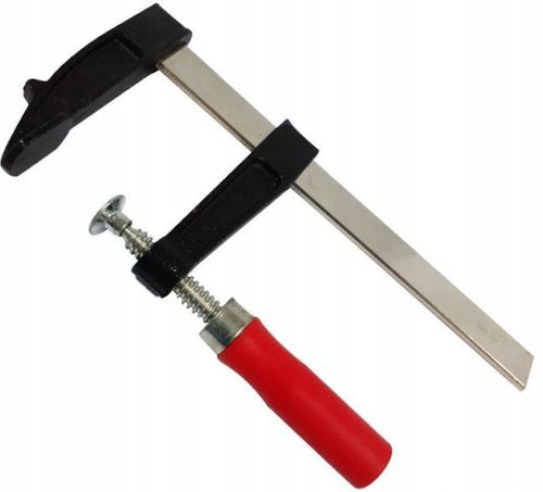 ŚCISK STOLARSKI Śrubowy Metalowy Typ F Zacisk 150KG 150 x 50mm Narzędzie na Arena.pl