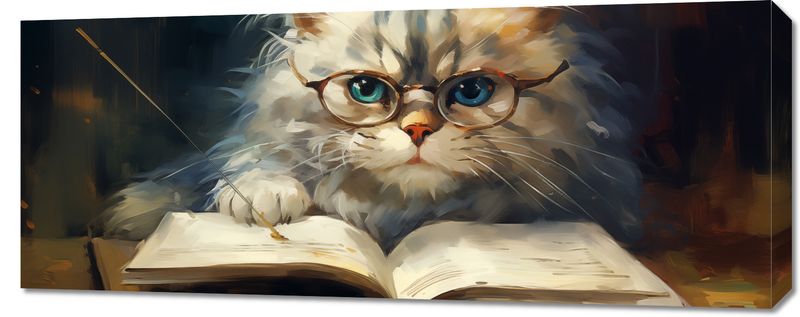 Obraz 100x40cm Ucz Się Ucz zdjęcie 1