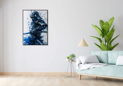 Plakat 67,5x95cm Samuraj w Błękicie na Arena.pl