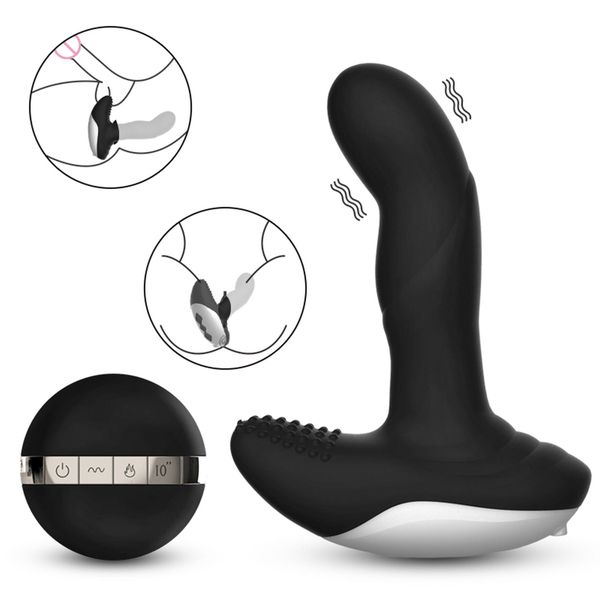 Wibrator-Silicone Massager USB 7 Function + Pulsator / Heating BLACK zdjęcie 10