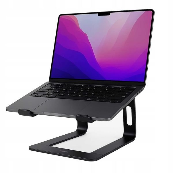 Spacecase Laptop aluminium stand black zdjęcie 1