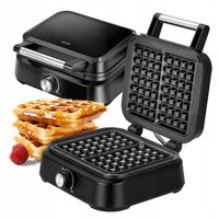 Gofrownica MPM MGO-40 1500W Termostat 2 gofry