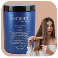 Maska do Włosów Przeciw Puszeniu się Fanola Keraterm z Keratyną 1000 ml