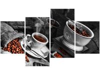 OBRAZ FILIŻANKA GORĄCEJ KAWY COFFEE