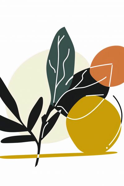 Plakat 40x60cm Elegancka Flora zdjęcie 1