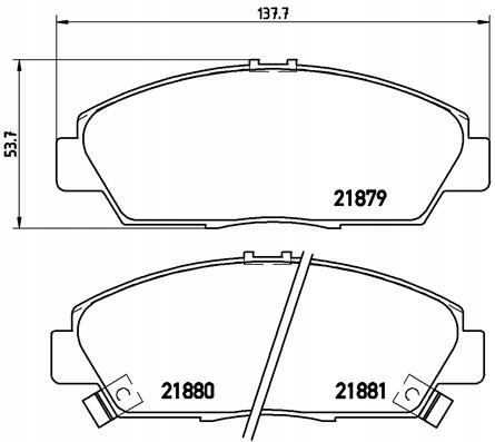 TARCZA HAM PRZOD 260X23 V BREMBO na Arena.pl