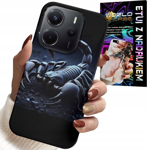 ETUI DO XIAOMI NOTE 14 4G - SKORPION, SKORPIONY + FOLIA HYDROŻELOWA na Arena.pl