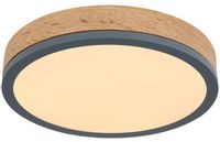 Sufitowa lampa Doro 416080WD1R okrągła LED 12W 3000K drewno