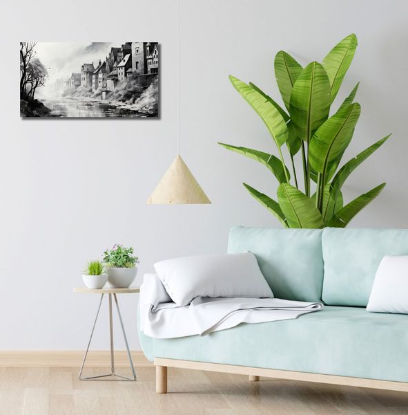 Obraz 60x30cm Mglisty Refleks zdjęcie 2