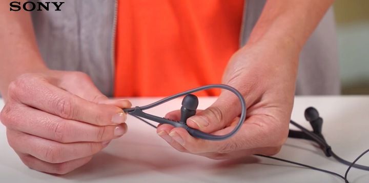 Słuchawki sportowe dokanalowe Sony MDR-AS40OEX zdjęcie 10