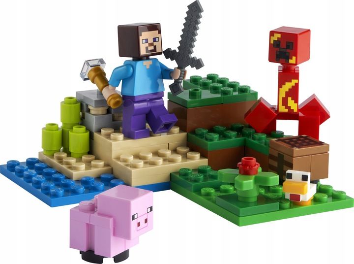 LEGO MINECRAFT 21177 Zasadzka Creepera zdjęcie 2