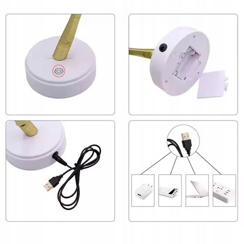 LAMPKA Z MOTYWEM DRZEWKA BONSAI 50 CM ŚWIECĄCE USB NA BATERIE na Arena.pl