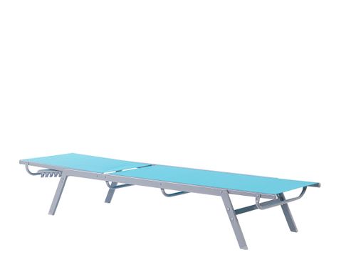 Leżak ogrodowy niebieski NOLI na Arena.pl